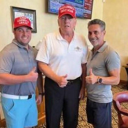 Donald Trump and Joey Merlino